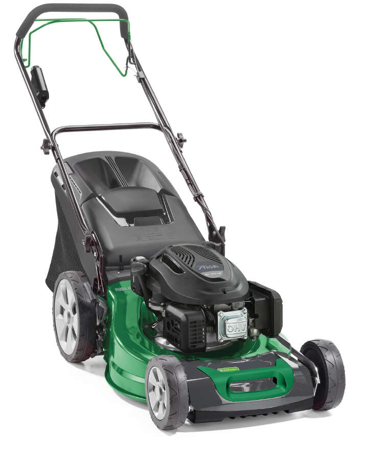 GÄRTNERGLÜCK Benzin-Rasenmäher RMBA 48 E mit Radantrieb